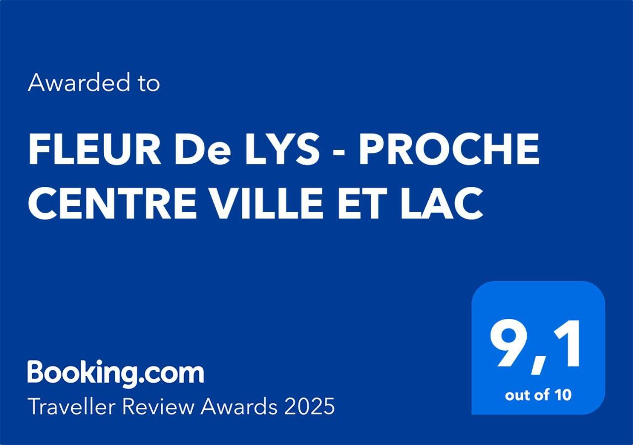 Fleur De Lys - Proche Centre Ville Et Lac 또농-레-방 외부 사진